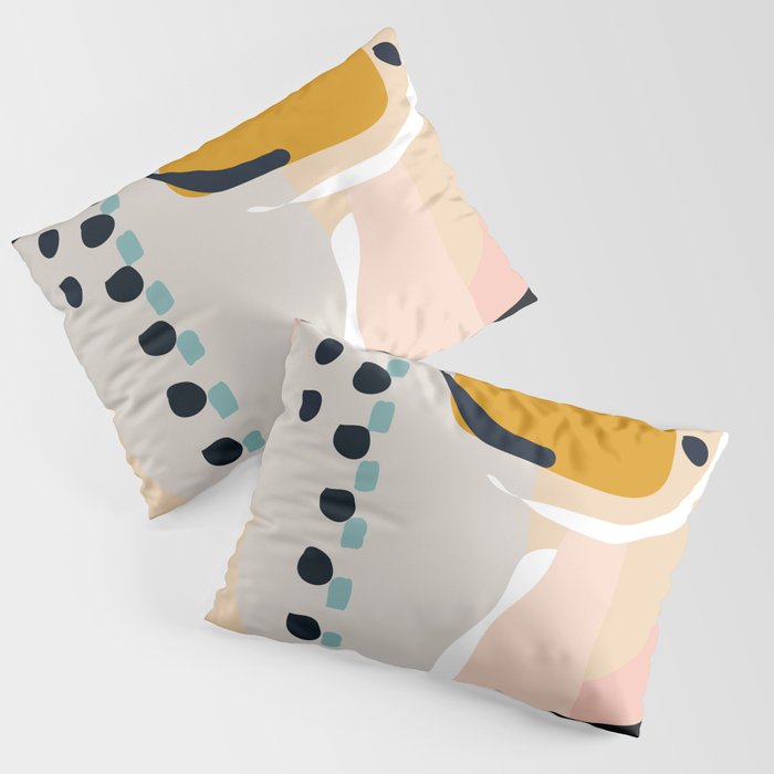 modern abstract Pillow Sham