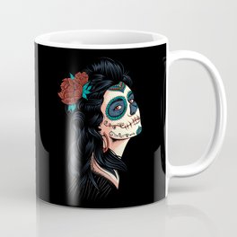 Cute Lady of the Dead - La Calavera Catrina Coffee Mug