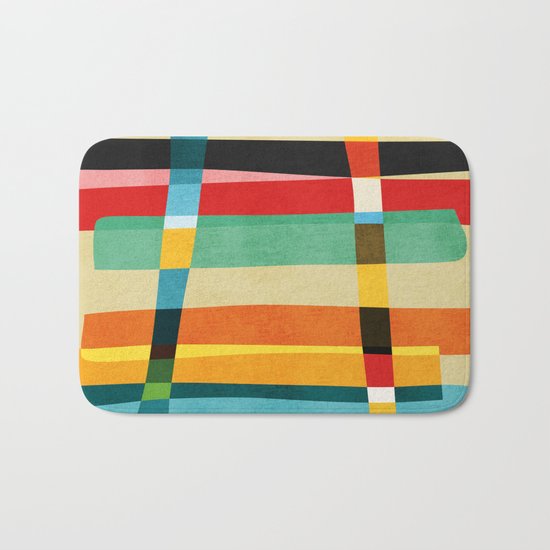 Broken Fences Bath Mat