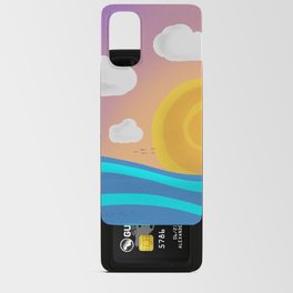 a different kind of sunset Android Card Case