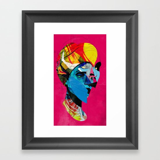 head_141113 Framed Art Print