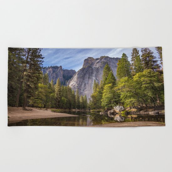 Heavenly Landscape Beach Towel