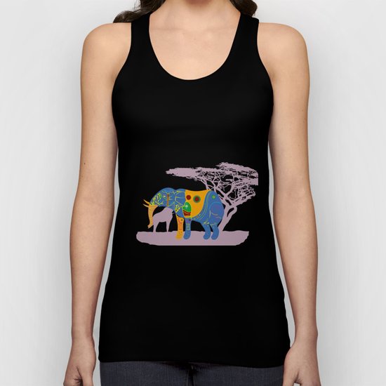 Africa's Rainbow Unisex Tank Top