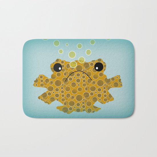 Bubbles The Fish Bath Mat