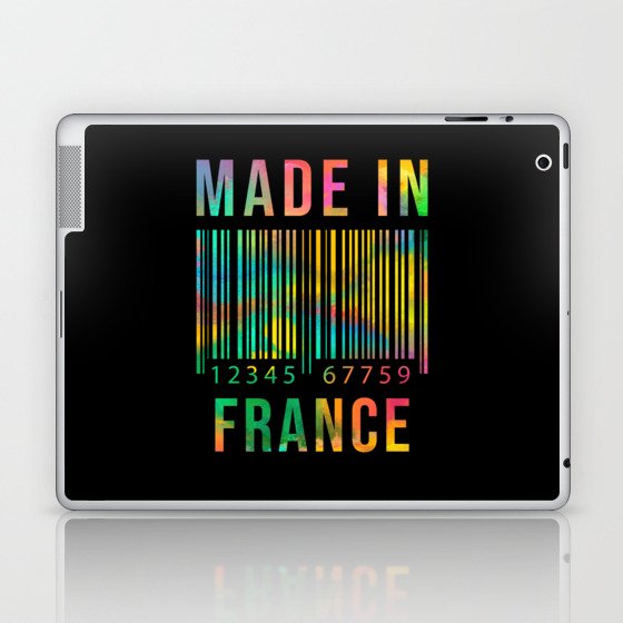 France Born Made In France Laptop & iPad Skin