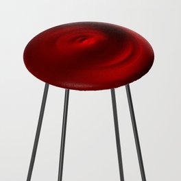 Luxury Red Counter Stool