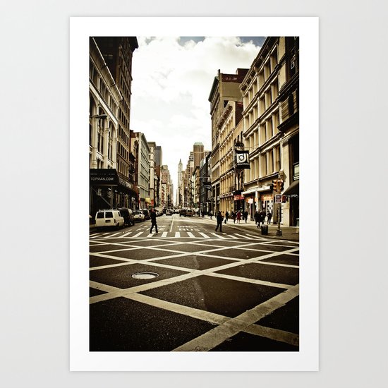 Broadway Art Print