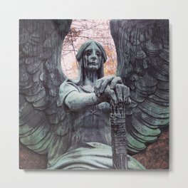 angel of death Metal Print | Angelstatue, Tears, Photo, Sculpture, Death, Vintage, Scary, Statueart, Angel, Digital 