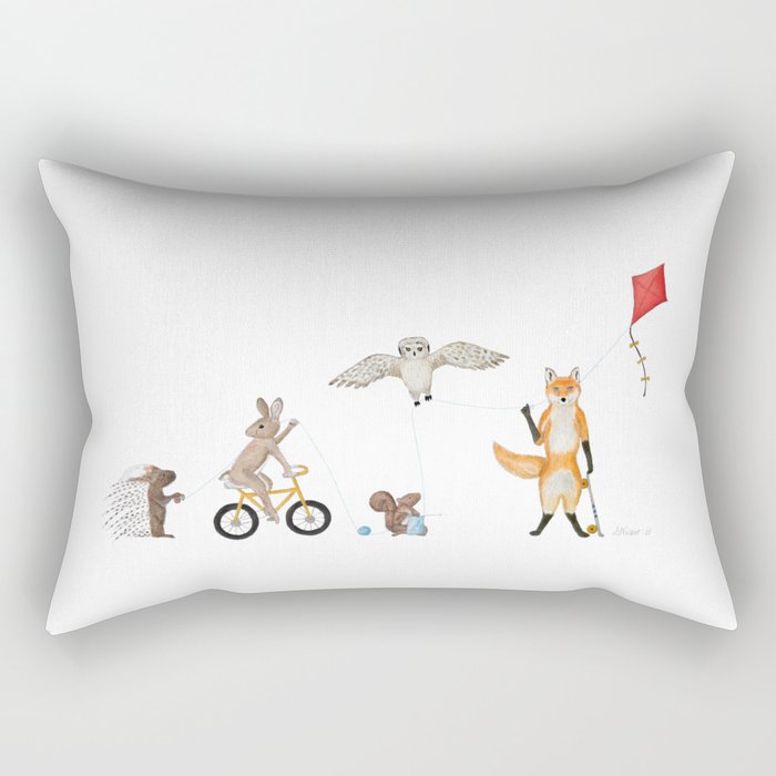 Fly a Kite Rectangular Pillow