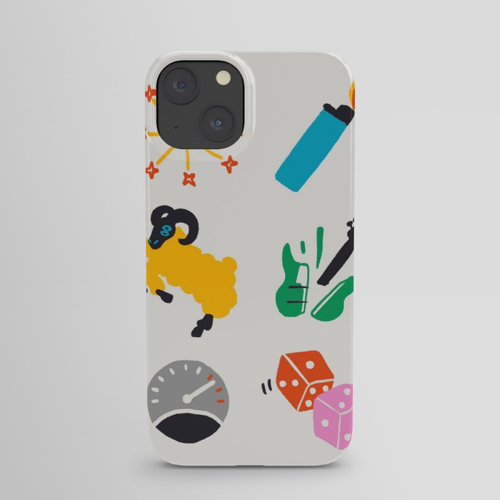 Aries Emoji iPhone Case