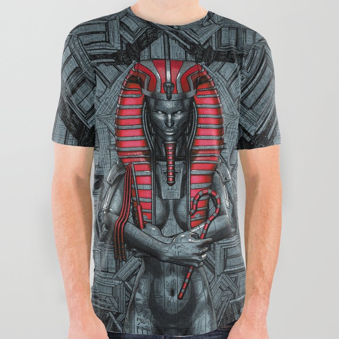 Sacred Dark Queen All Over Graphic Tee