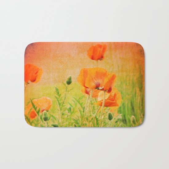 POPPIES Bath Mat