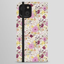 vines and florals iPhone Wallet Case