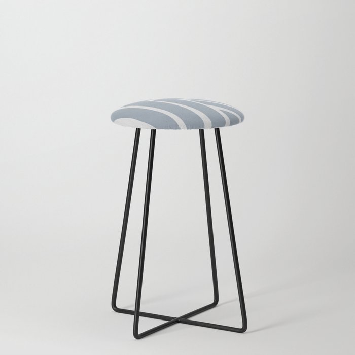 Abstract Stripes LXXI Counter Stool
