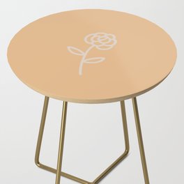 flowers feelings – all peach Side Table