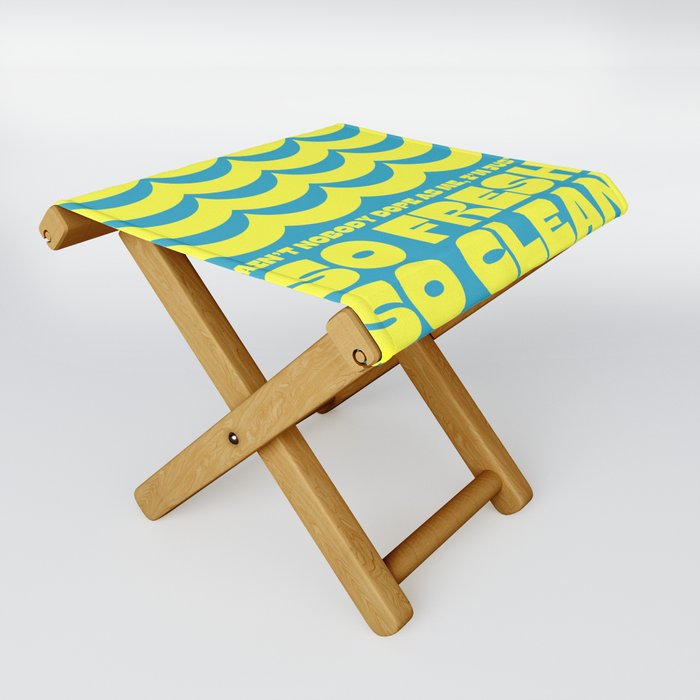 So Fresh So Clean Folding Stool