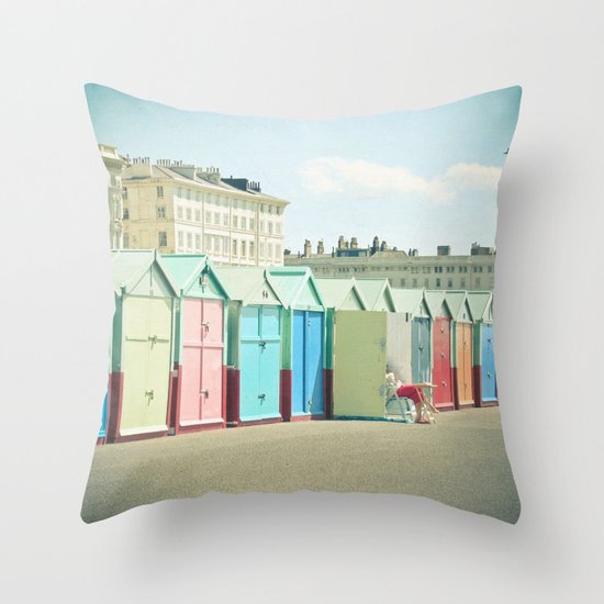 Lazy Sunday Throw Pillow