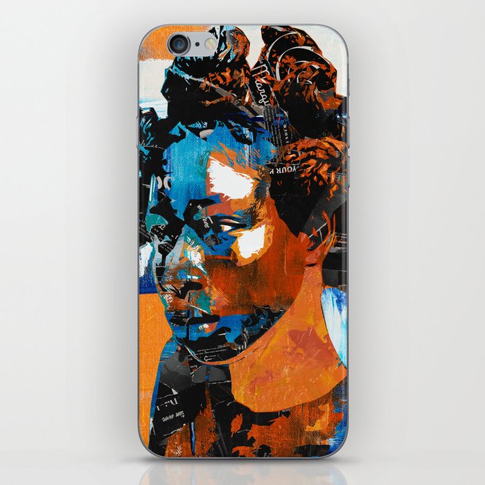African girl abstract iPhone Skin