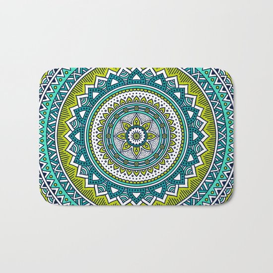 Hippie Mandala 2 Bath Mat