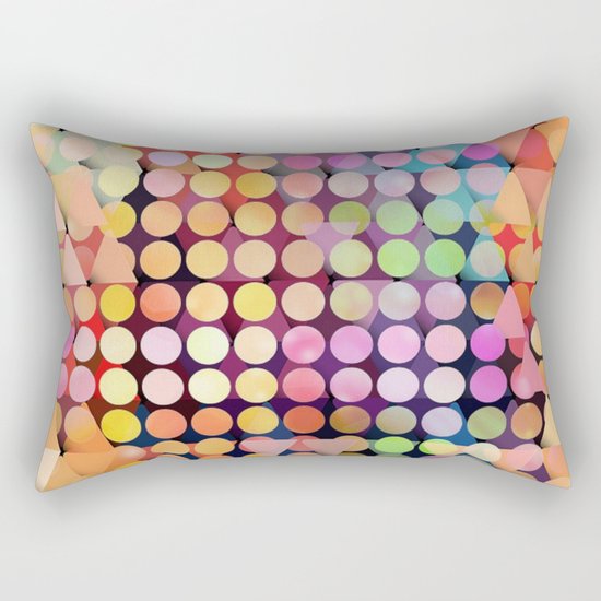 Geometric Party Rectangular Pillow