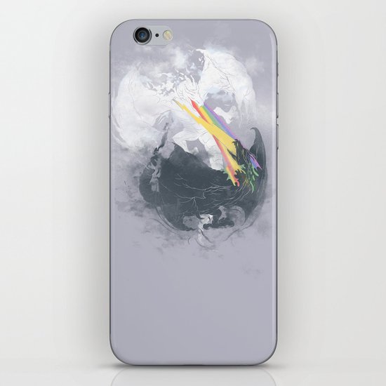 Clash of the sky Dragons iPhone & iPod Skin