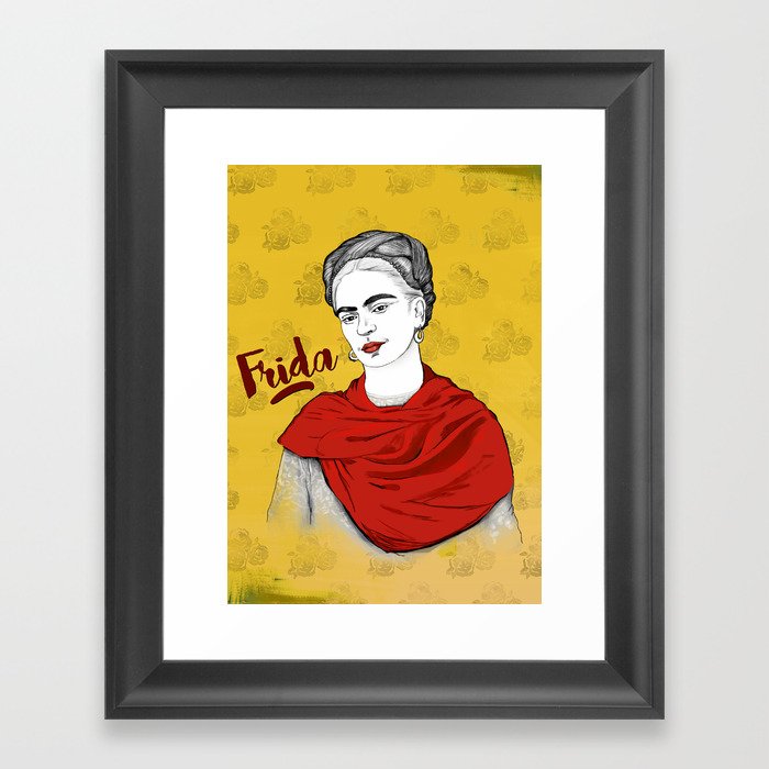 Frida Framed Art Print