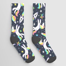 Magical Space Unicorns Socks