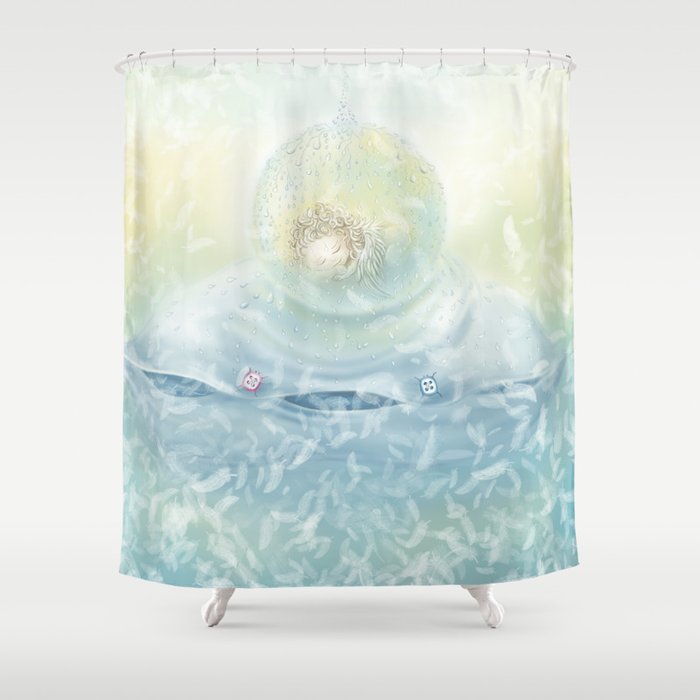 Angel Shower Curtain