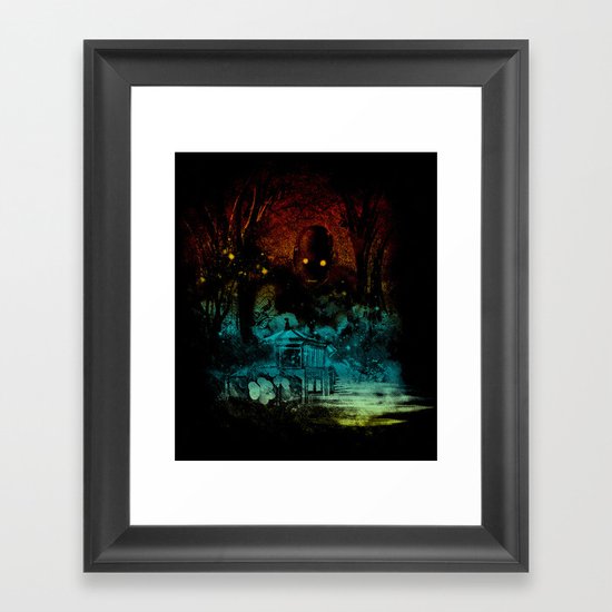the last story Framed Art Print