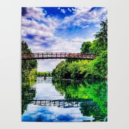 Barton Springs Bridge Poster