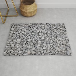 Cambrian green stone chippings Rug