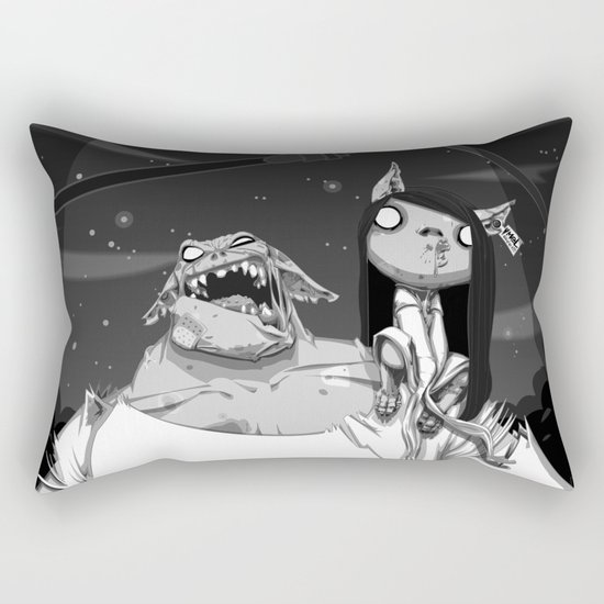Zombikats Rectangular Pillow