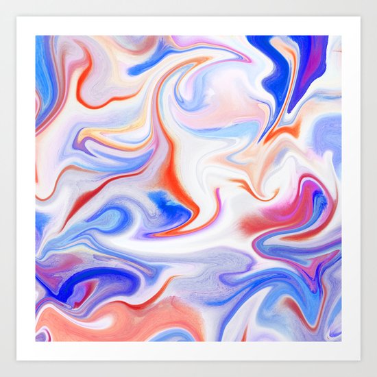 Liquid 1 Art Print