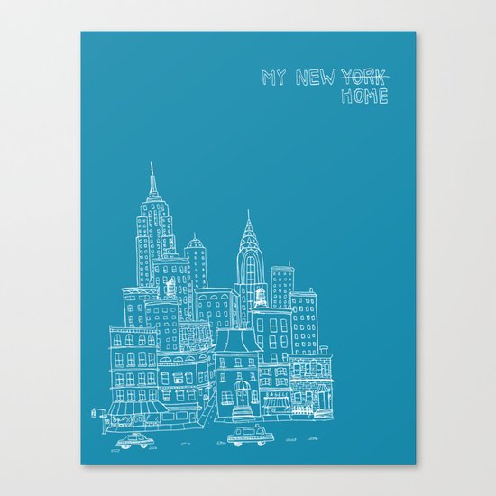 My New York Canvas Print