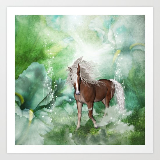 Beautiful horse Art Print