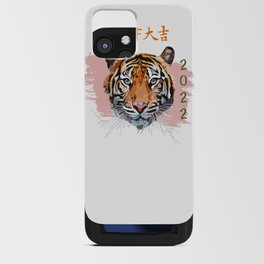 Chinese New Year. Year of the Tiger 2022  iPhone Card Case