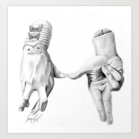 Cutie Pies Art Print