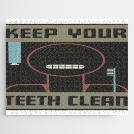 Keep your teeth clean Jigsaw Puzzle