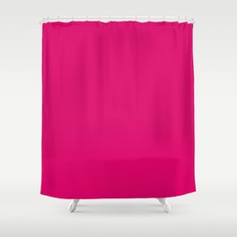 Hot Pink Rose Shower Curtain