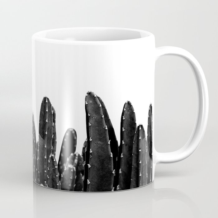 Black Cacti Dream #1 #minimal #decor #art #society6 Coffee Mug