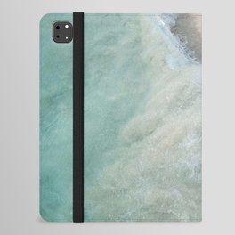 Caribbean Sea Foam Bliss #1 #ocean #wall #art #society6 iPad Folio Case