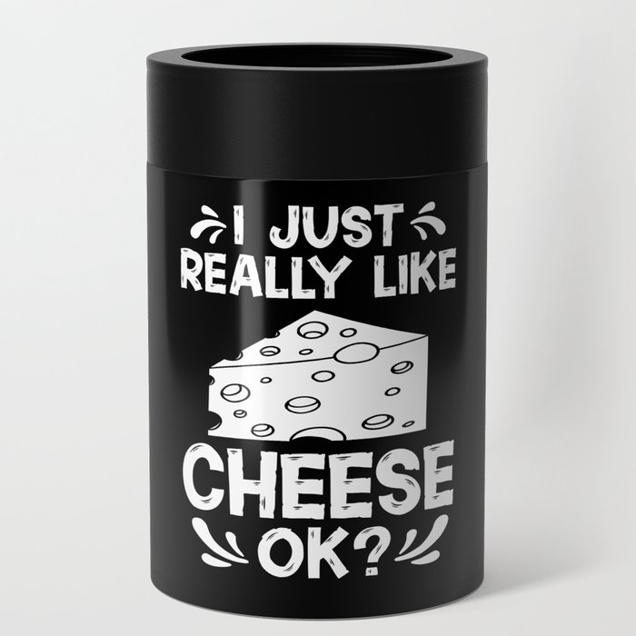 Cheese Board Sticks Vegan Funny Puns Can Cooler