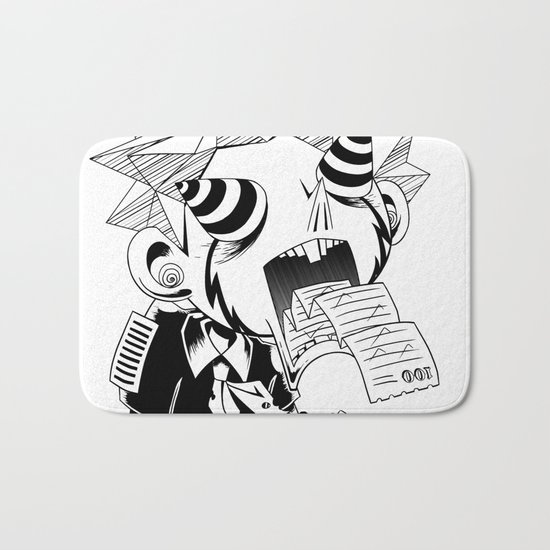 test taking machine Bath Mat
