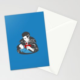 The Curious Case of a Baby Vampire Stationery Cards