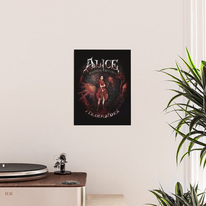  Weapons Cards- Alice Madness Returns Photographic Print  Vintage Retro Metal Sign 8x12 Inch Man Cave Home Wall Decor : Home & Kitchen