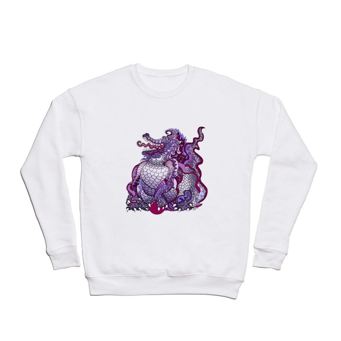 Dragon Royal Purple Crewneck Sweatshirt