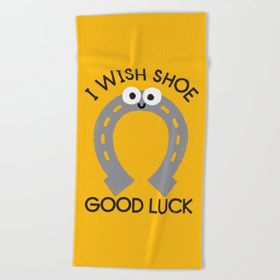 Straight From the Horse’s Foot Beach Towel