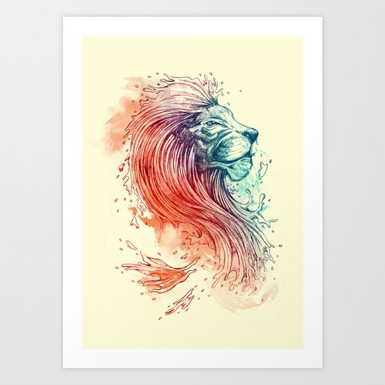 Sea Lion Art Print