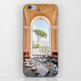 Italian View in Decay iPhone Skin