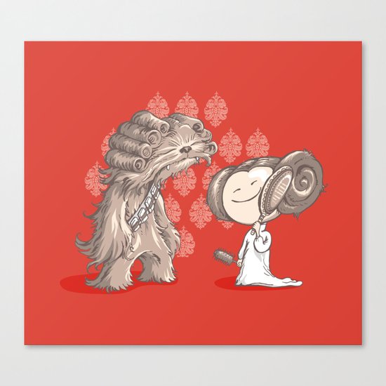 New Hairstyle Canvas Print